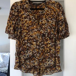 BCBG multicolored top